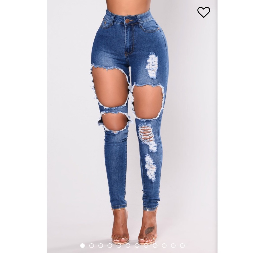 Fashion nova jeans size 3/4!